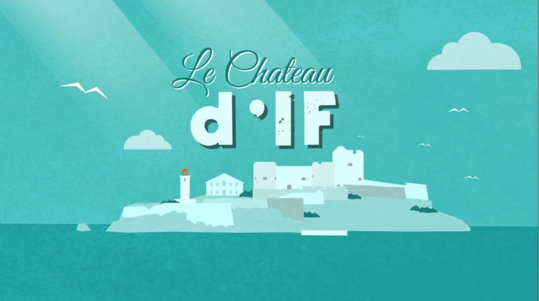 Château d'If en Flat Motion Design par Alyen.com