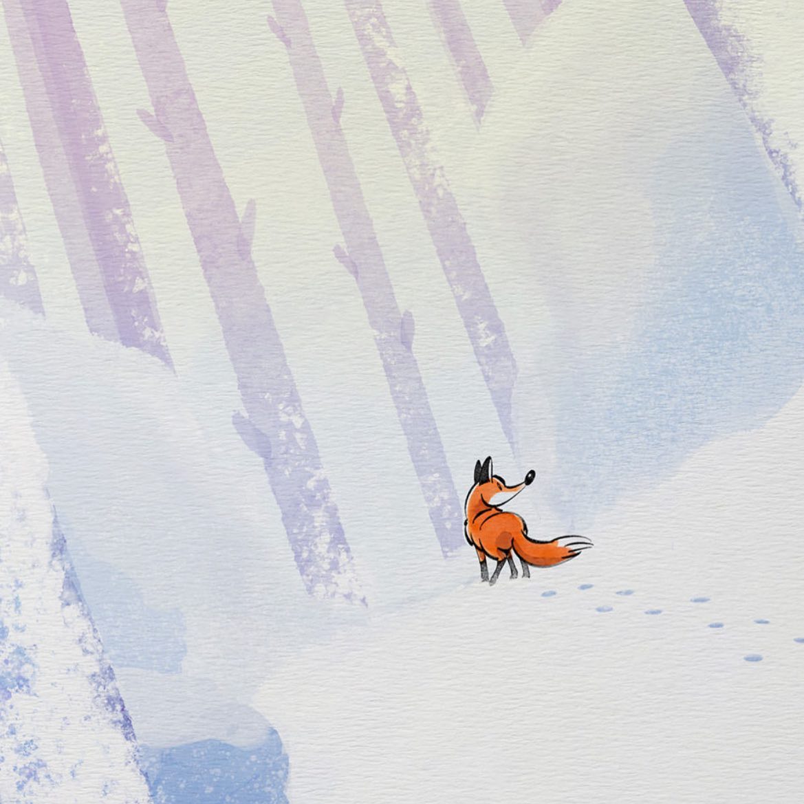 Le Renard d’hiver.
#illustration #renard #fox #winter #dessin #aquarelle #studioalyen #marseille #creation