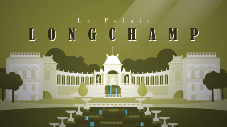 Palais Longchamp en Flat Motion Design par Alyen.com